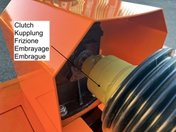 piatto tosaerba per trattore agricolo a 8 lame per parchi e prati erbosi mod dm150 interfila