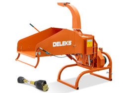 cippatore a disco per trattore per la produzione di cippato mod dk 1200se