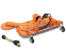 piatto tosaerba per trattore agricolo a 8 lame per parchi e prati erbosi mod dm180 interfila