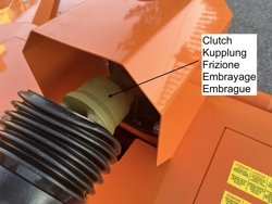 piatto tosaerba per trattore agricolo a 8 lame per parchi e prati erbosi mod dm180 interfila