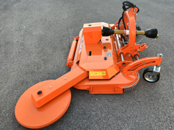 piatto tosaerba per trattore agricolo a 8 lame per parchi e prati erbosi mod dm180 interfila