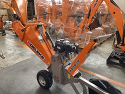 biotrituratore a scoppio professionale per la produzione di cippato mod dk 500 bs