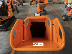 biotrituratore a scoppio professionale per la produzione di cippato mod dk 500 bs