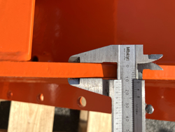 cesoia forestale pinza per tronchi miniescavatori mod cf 11