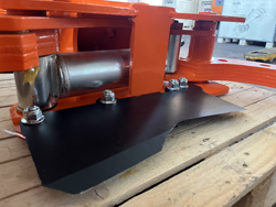 cesoia forestale pinza per tronchi miniescavatori mod cf 11