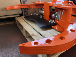 cesoia forestale pinza per tronchi miniescavatori mod cf 11