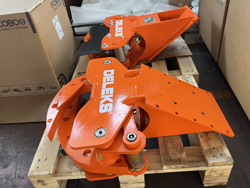 cesoia forestale pinza per tronchi miniescavatori mod cf 11