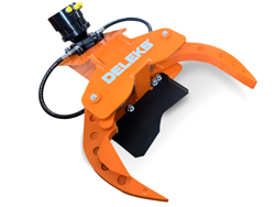 cesoia forestale pinza per tronchi miniescavatori mod cf 11r