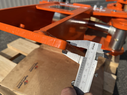 cesoia forestale pinza per tronchi miniescavatori mod cf 11r