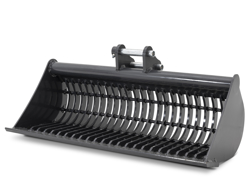 benna grigliata per miniescavatore s100 500