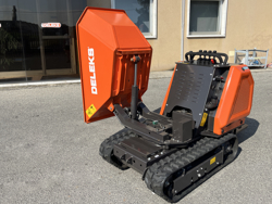 minidumper motore kubota m8000rk