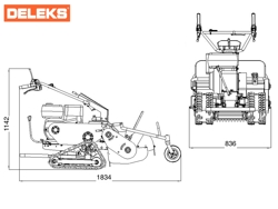 trincia a motore smart 800 tr