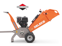 biotrituratore a scoppio professionale per la produzione di cippato mod dk 500 bs