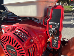 biotrituratore a scoppio con motore honda produzione di cippato mod dk 800 honda