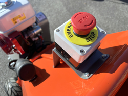 biotrituratore a scoppio con motore honda produzione di cippato mod dk 800 honda