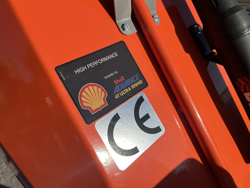 biotrituratore a scoppio con motore honda produzione di cippato mod dk 800 honda