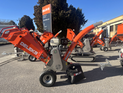 biotrituratore a scoppio con motore honda produzione di cippato mod dk 800 honda