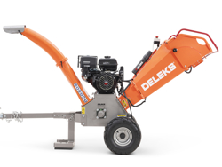 biotrituratore a scoppio professionale per la produzione di cippato mod dk 800 lf