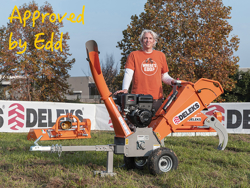 biotrituratore a scoppio professionale per la produzione di cippato mod dk 800 lf