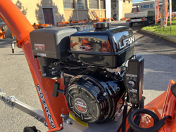 biotrituratore a scoppio professionale per la produzione di cippato mod dk 800 lf