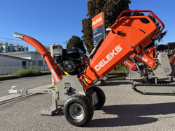 biotrituratore a scoppio professionale per la produzione di cippato mod dk 800 lf