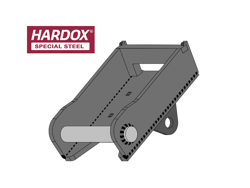 attacco ar15 grhd per miniescavatore ar15 grhd cangini