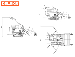 trincia a motore smart 800 tr