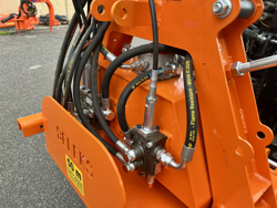 braccio decespugliatore idraulico con barra falciante potasiepi per trattore mod falco