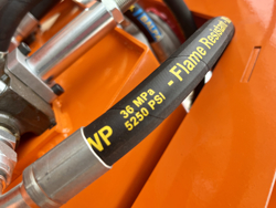 braccio decespugliatore idraulico con barra falciante potasiepi per trattore mod falcow