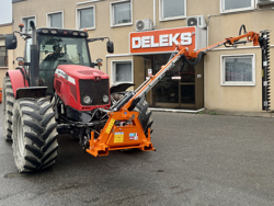 braccio decespugliatore idraulico con barra falciante potasiepi per trattore mod falco h