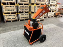 biotrituratore motore elettrico per la produzione di cippato mod dk 300 es