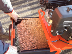 biotrituratore motore elettrico per la produzione di cippato mod dk 300 es