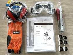 biotrituratore motore elettrico per la produzione di cippato mod dk 300 es