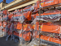 trinciatrice a mazze con spostamento idraulico per trattrice mod cervo 180