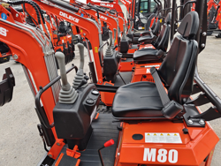 miniescavatore compatto m80