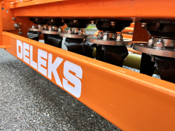 erpice rotante con rullo per trattore kr 210