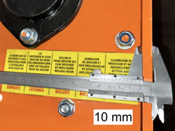 erpice rotante con rullo per trattore kr 210