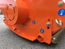 trincia a mazze serie medio pesante per trattori a utilizzo universale mod tigre 180