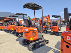 miniescavatore compatto m100