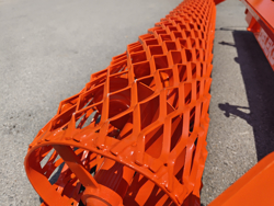 erpice rotante con rullo per trattore kr 120r