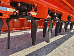 erpice rotante con rullo per trattore kr 120r