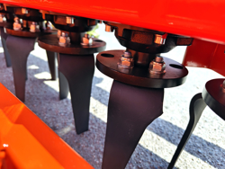 erpice rotante con rullo per trattore kr 160r