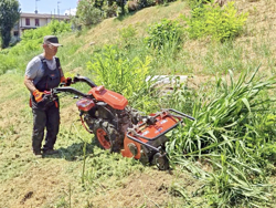 motocoltivatore deleks motore loncin420cc