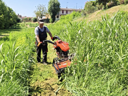 motocoltivatore cingolato deleks motore kama420cc