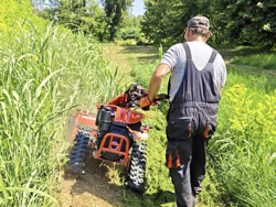 motocoltivatore cingolato deleks motore kama420cc