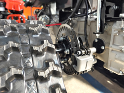 motocoltivatore cingolato deleks motore kama420cc