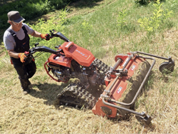 motocoltivatore cingolato deleks motore loncin420cc