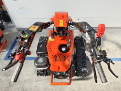 motocoltivatore cingolato deleks motore loncin420cc