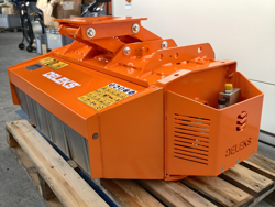 trincia rovi per miniescavatore da 80cm decespugliatore idraulico mod arj 80