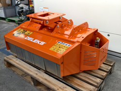 trincia rovi per miniescavatore da 80cm decespugliatore idraulico mod arj 80